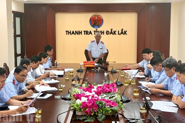 Công bố quyết định thanh tra Trung tâm Phát triển quỹ đất Đắk Lắk