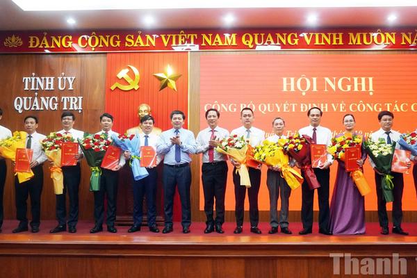 Quảng Trị: Điều động, bổ nhiệm 22 cán bộ lãnh đạo, tăng cường năng lực bộ máy cơ sở