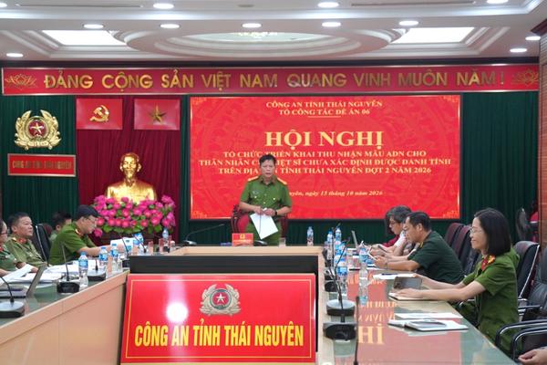 Công an Thái Nguyên: “Đi từng ngõ, gõ từng nhà” thu nhận mẫu ADN thân nhân liệt sĩ