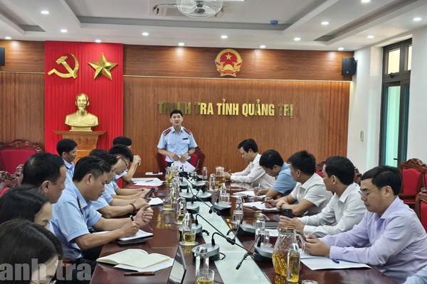 Quảng Trị: Thanh tra đầu tư xây dựng cơ bản tại phường Bắc Gianh và xã Tân Gianh