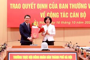 Hà Nội: Bổ nhiệm Giám đốc Sở Tư pháp