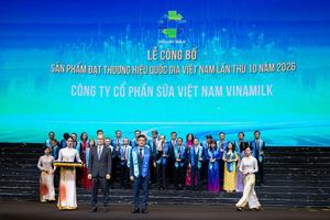 Lấy tiêu chuẩn cao nhất của thế giới làm đích đến: Vinamilk xuất sắc đạt Thương hiệu Quốc gia 18 năm liền