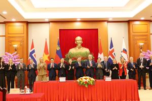 Việt Nam - EFTA ký hiệp định thương mại tự do, mở thêm dư địa tăng trưởng