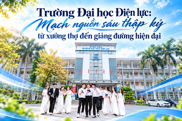 Trường Đại học Điện lực: Mạch nguồn sáu thập kỷ từ xưởng thợ đến giảng đường hiện đại