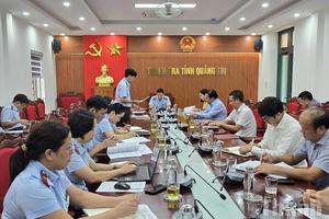 Quảng Trị: Công bố quyết định thanh tra tại xã Bắc Trạch và xã Phú Trạch