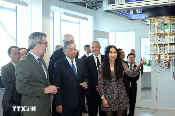 Tổng Bí thư, Chủ tịch nước Tô Lâm thăm Viện Nghiên cứu Niels Bohr của Đại học Copenhagen