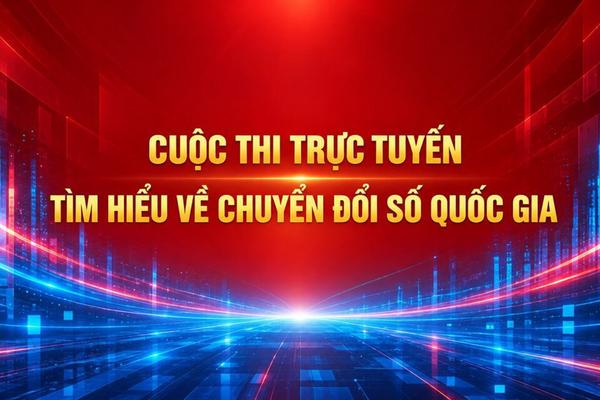 Tìm hiểu về chuyển đổi số quốc gia qua cuộc thi trực tuyến
