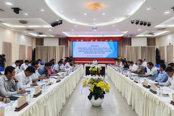 Tây Ninh định hướng phát triển kinh tế biên giới gắn với bảo đảm quốc phòng, an ninh