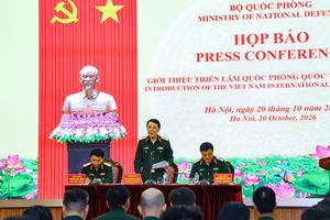 Triển lãm Quốc phòng quốc tế Việt Nam 2026 kết hợp trưng bày và trải nghiệm văn hóa