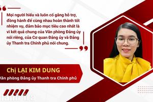 Khát vọng không ngừng của nữ công chức tham mưu