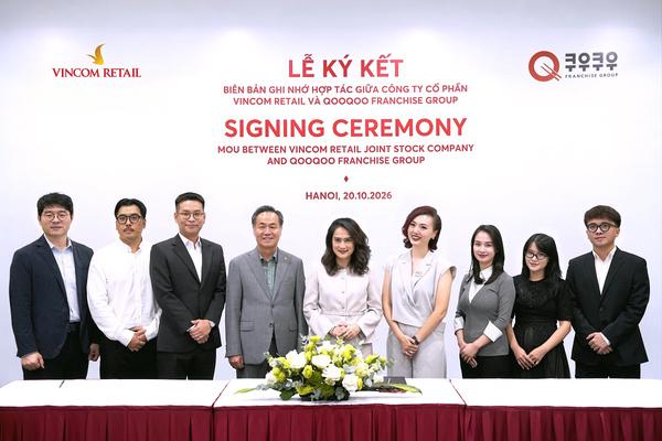 Vincom Retail bắt tay “ông lớn” QooQoo Premium Buffet Hàn Quốc