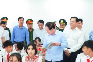 Phó Thủ tướng Lê Tiến Châu: Xây dựng trường học hạnh phúc nơi biên giới Nghệ An