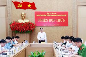 Bí thư Tỉnh ủy Lào Cai yêu cầu đẩy mạnh thanh tra dự án khai thác khoáng sản