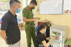 Thái Nguyên: Công an tham gia siết an toàn thực phẩm trường học