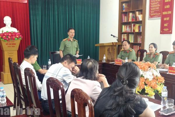 Thanh tra Công an Ninh Bình: Công khai kết luận thanh tra