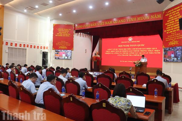Thanh tra Chính phủ ban hành Bộ tiêu chí đánh giá hiệu quả thực hiện trách nhiệm giải trình