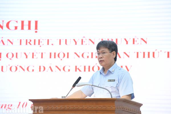 Đảng ủy Thanh tra Chính phủ quán triệt, triển khai Nghị quyết Trung ương 4