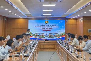 Bắc Ninh trao đổi kế hoạch thử nghiệm kê khai tài sản, thu nhập trên Hệ thống Cơ sở dữ liệu quốc gia