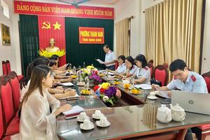 Ninh Bình: Thanh tra trách nhiệm Chủ tịch phường Thành Nam về tiếp công dân, phòng, chống tham nhũng