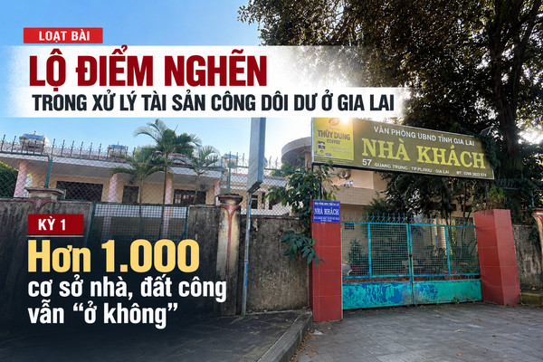 Kỳ 1: Hơn 1.000 nhà, đất công vẫn "ở không"