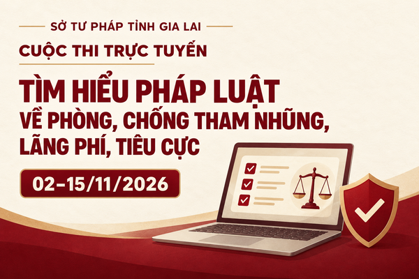 Gia Lai phát động cuộc thi phòng, chống tham nhũng, tiêu cực