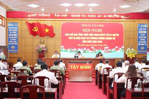 Tây Ninh hoàn thành 64% nhiệm vụ, tăng tốc thực hiện Nghị quyết 57