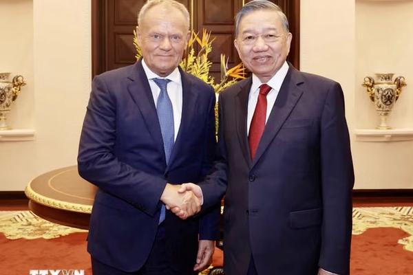 Thủ tướng Donald Tusk: Việt Nam là đối tác hàng đầu của Ba Lan tại Đông Nam Á