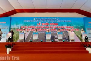 Cần Thơ: Khởi công đường Nguyễn Văn Cừ nối dài gần 1.600 tỷ đồng, mở không gian phát triển Phong Điền