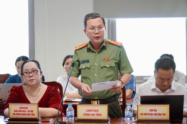 Công an tỉnh Đồng Tháp kéo giảm 14,4% tội phạm về trật tự xã hội