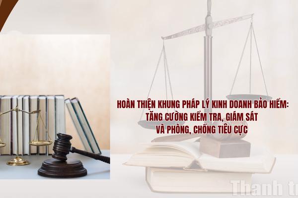 Hoàn thiện khung pháp lý kinh doanh bảo hiểm: Tăng cường kiểm tra, giám sát và phòng, chống tiêu cực