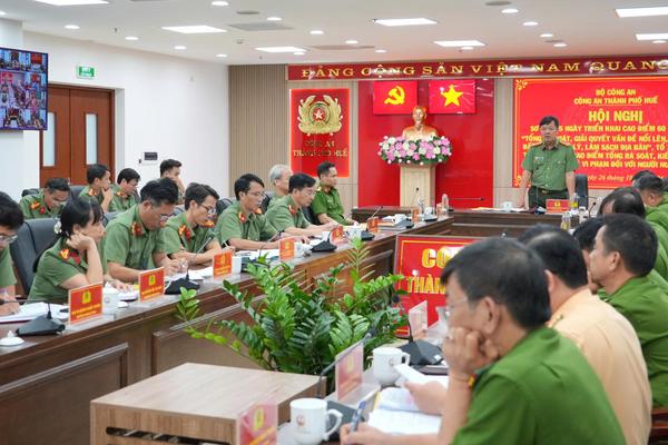 Giám đốc Công an TP Huế: Tập trung lực lượng bảo vệ bình yên cho Nhân dân