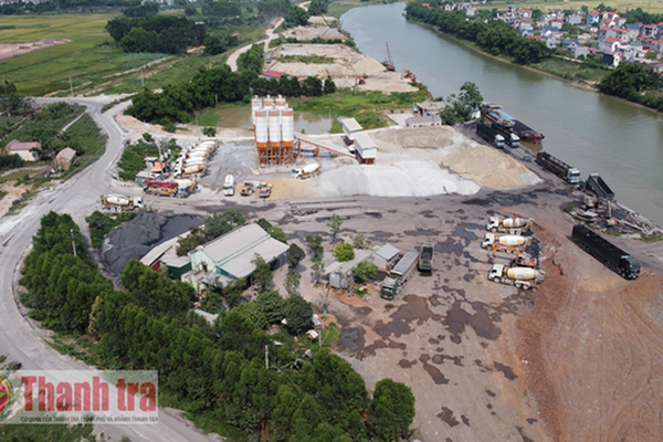Bắc Ninh lập đoàn liên ngành kiểm tra vi phạm đê điều, bến bãi