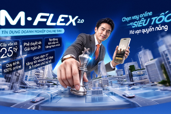 M-Flex 2.0: Gỡ bài toán dòng tiền, tiếp sức doanh nghiệp tăng tốc cuối năm