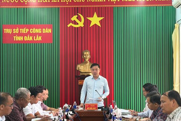 Chủ tịch UBND tỉnh Đắk Lắk lắng nghe, chỉ đạo giải quyết kiến nghị của công dân