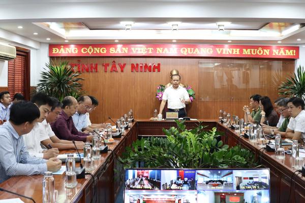 Tây Ninh rà soát tiến độ giải phóng mặt bằng 10 dự án giao thông trọng điểm