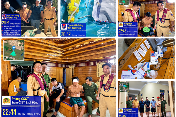 Cảnh sát giao thông Hải Phòng: Giữ bình yên những tuyến đường
