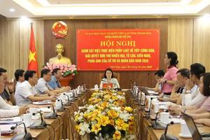 Thanh Hóa: Sầm Sơn còn 193 đơn thư đang tiếp tục giải quyết