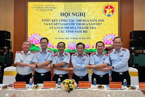 Cụm Thi đua số V phấn đấu hoàn thành 100% kế hoạch thanh tra năm 2027