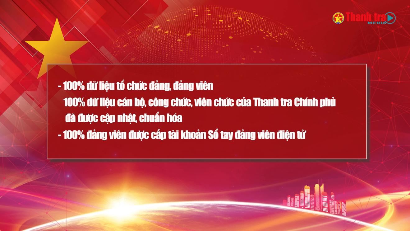 Vấn đề trong tuần: Đẩy mạnh chuyển đổi số trong Đảng bộ Thanh tra Chính phủ