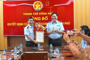 Ông Trần Đình Hưng được điều động, bổ nhiệm giữ chức Cục trưởng Cục III