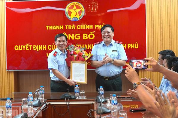 Ông Trần Đình Hưng được điều động, bổ nhiệm giữ chức Cục trưởng Cục III
